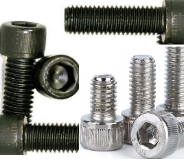 Socket Head Cap Screws High Tensile Zinc and Black Class 12.9 